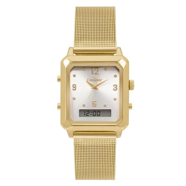 Relógio Condor Top Fashion Feminino Dourado COBJ3718AB/4K