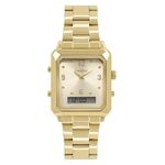 Relógio Condor Top Fashion Feminino Dourado Cobj3718ab/4x