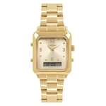 Relógio Condor Top Fashion Feminino Dourado COBJ3718AB/4X