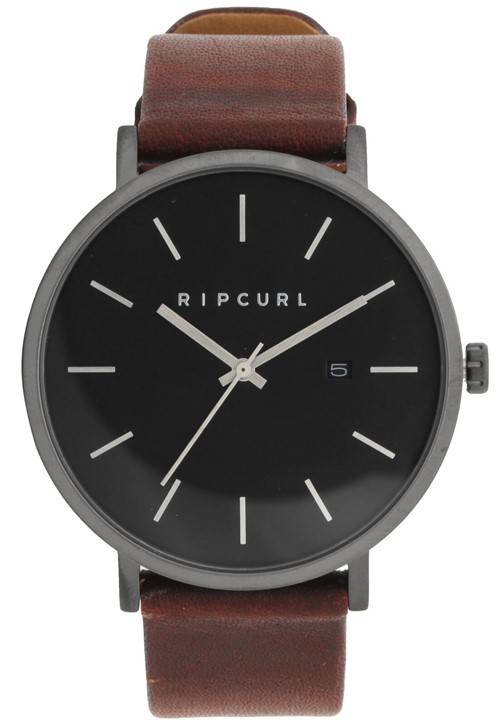 Relógio Couro Rip Curl A3155 Marrom - Kanui