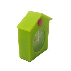 Relógio Cuco Decorativo Personalizado Emborrachado Verde 6x6
