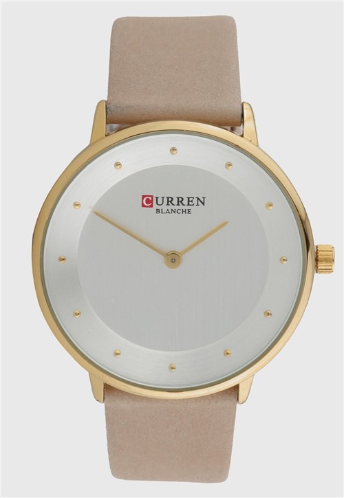 Relógio Curren C9033L /Dourado - Kanui