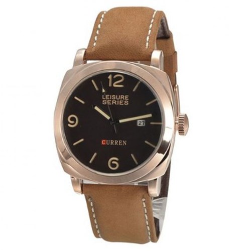 Relógio Curren Casual 8158 Bronze