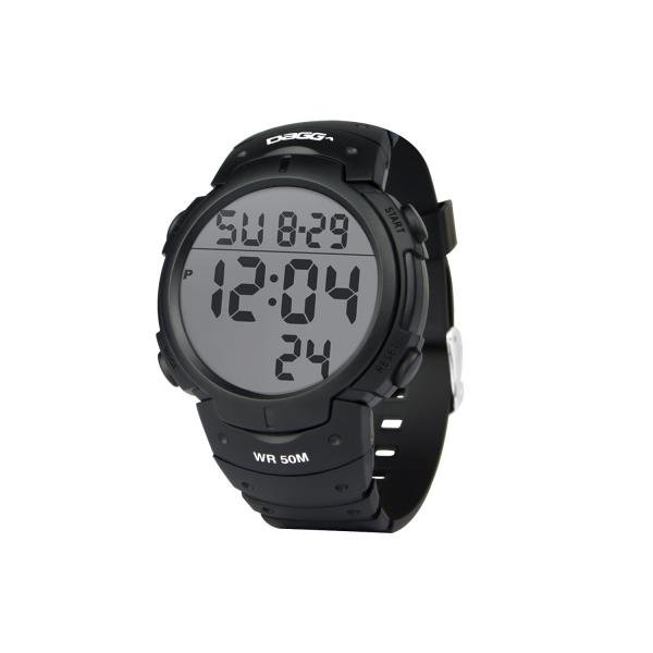 Relógio Dagg Digital Watch Gear Running Fit Black