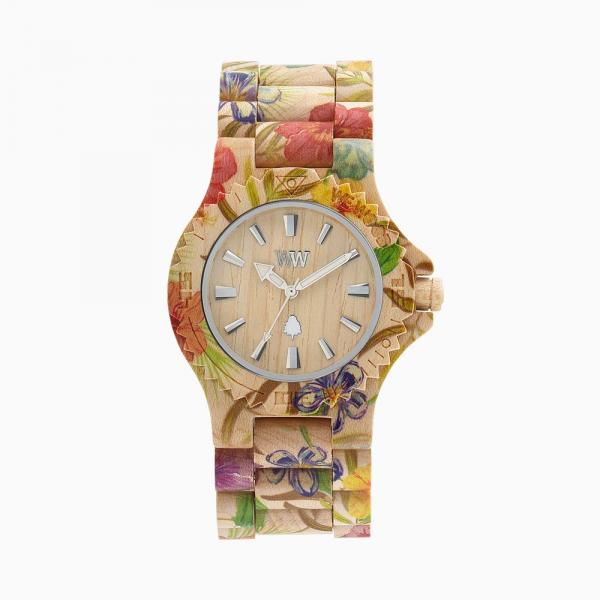 Relógio Date Flower Beige WeWOOD