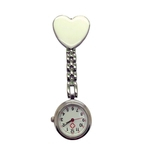 Relógio de Bolso Clip-on Amor Coração Enfermeiros Broche