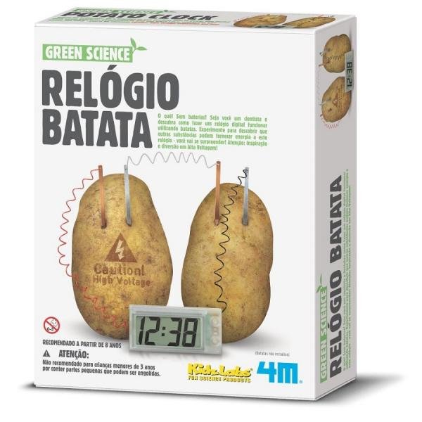 Relógio de Brinquedo Batata 4M