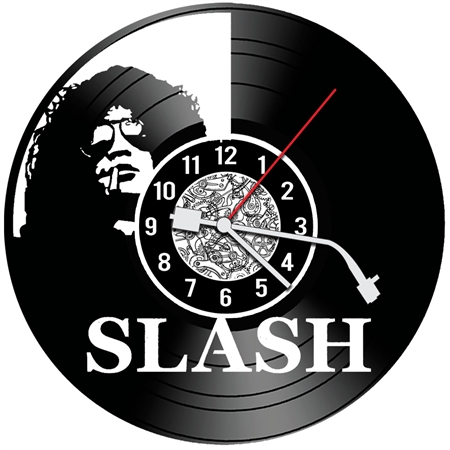 Relógio de Disco de Vinil Slash