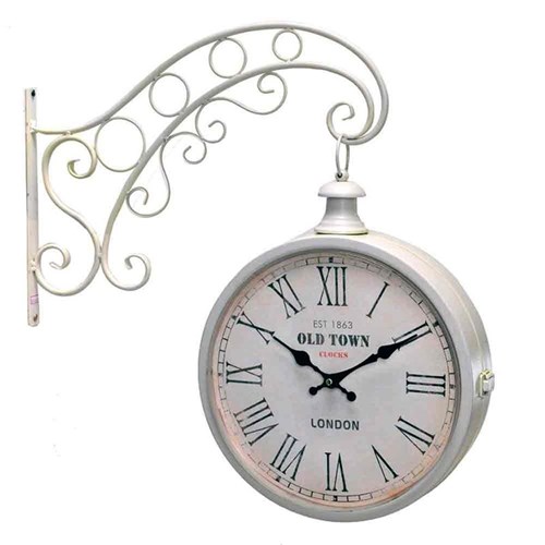Relógio de Estação Old Town Clocks London Est 1863