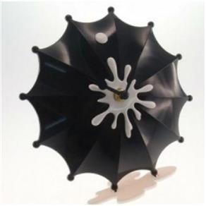 Relógio de Guarda Chuva Preto 15 Cm