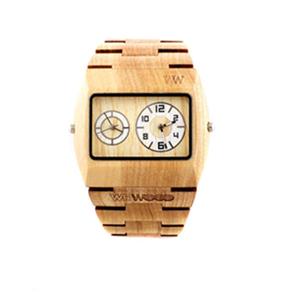 Relógio de Madeira Jupiter Beige - Wewood