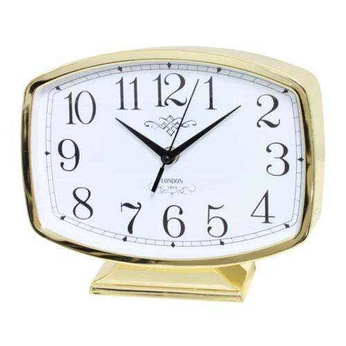 Relógio de Mesa Belle Gold Goodsbr 19x22x5cm