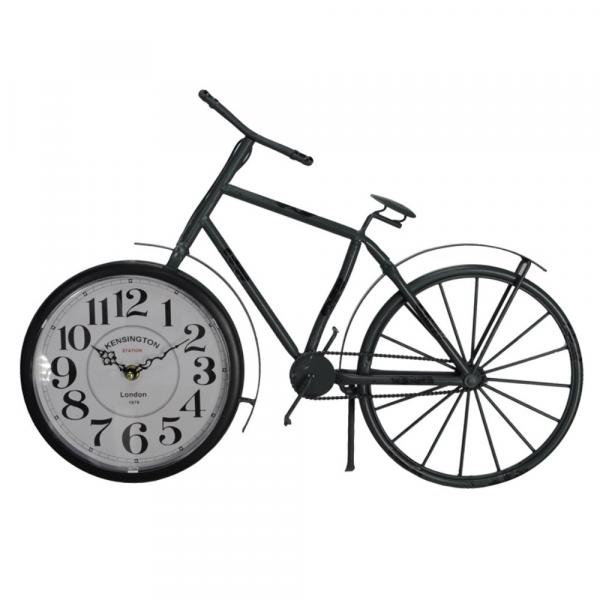 Relógio de Mesa Bicicleta Metal DA