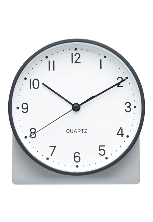 Relógio de Mesa Classical Style Preto e Branco 15X7,5X17 Cm Urban