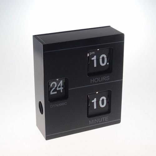 Relógio de Mesa Cubos Preto - Mais Az Desing