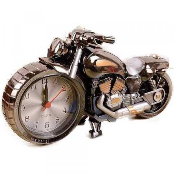 Relógio de Mesa Despertador Decorativo em Forma de Moto - Art House
