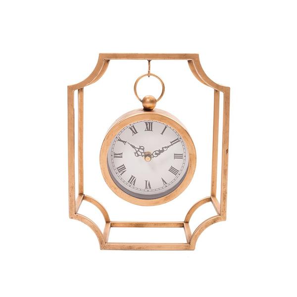 Relógio de Mesa Dourado Solon 20x25cm - Concepts Life