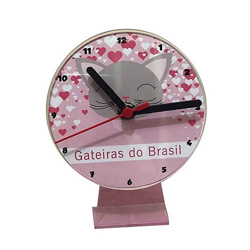 Relogio de Mesa Gateiras do Brasil