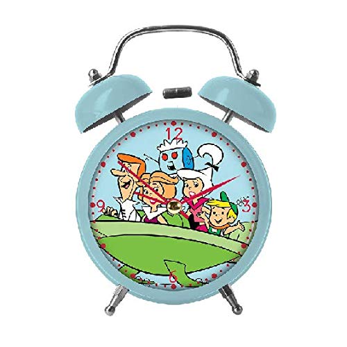 Relógio de Mesa HB The Jetsons Family In a Shipspac em Metal - Urban - 16x11,5 Cm