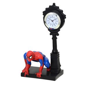 Relógio de Mesa Marvel Homem Aranha 18x17x16cm - Vermelho