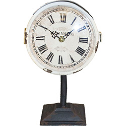 Relógio de Mesa Oldway Bordeaux Ferro Normann