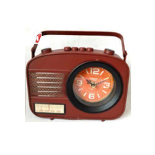 Relógio de Mesa Rádio Retrô 20,5x7x15,5cm - Bom Years