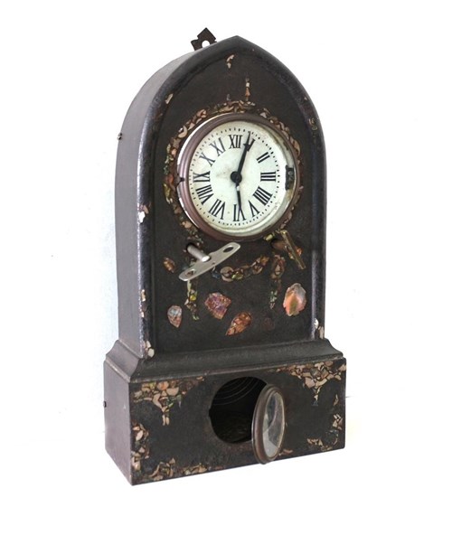 Relógio de Mesa Sec. 18 C Madrepérola Números Romanos Antigo Original...