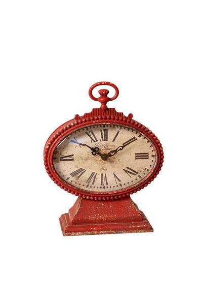 Relógio de Mesa Vintage Decorativo Bilanciare de Metal - Maria Pia Casa
