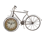 Relógio De Metal Bicicleta Relógio De Mesa Decoração De Casa