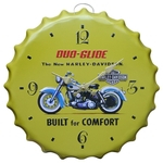 Relógio de Metal Harley Davidson