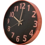 Relógio De Parede 30cm Biring Rosé Gold