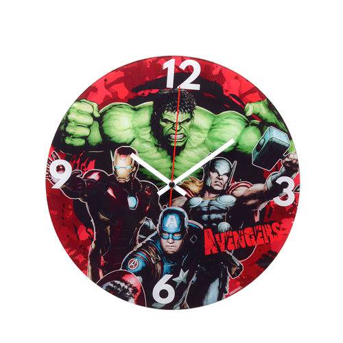Relógio de Parede 30cm Marvel Vingadores