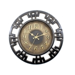Relógio De Parede 40cm Antigo Vintage Retrô 3d Rustico FC1363