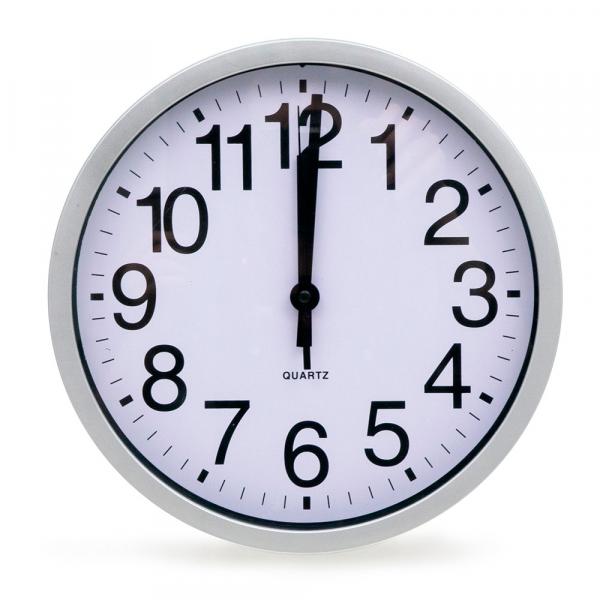 Relógio de Parede 25Cm Branco - Sottile