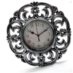 Relógio de Parede 27 Cm Plastico Borda Desenho Medieval