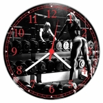 Relógio De Parede Academia Fitness Musculação Ginástica