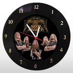 Relógio de Parede - Amon Amarth - em Disco de Vinil - Mr. Rock - Banda Música Viking Metal