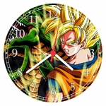 Relógio De Parede Animes Dragon Ball Goku Presente Crianças