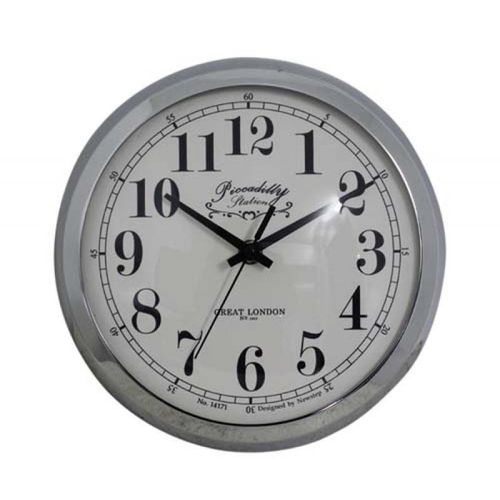 Relógio de Parede Anne Silver Goodsbr 24x24x8cm