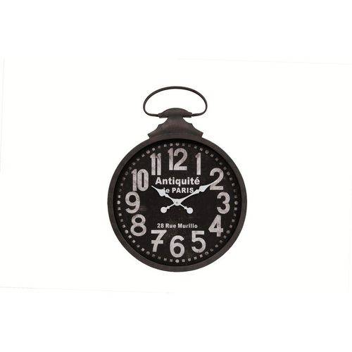 Relógio de Parede Antiquité 6259 Preto