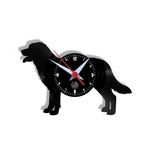 Relógio de Parede Arte no LP Vinil Cachorro Labrador 30cm