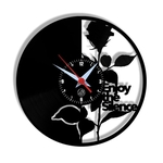 Relógio de Parede Arte no LP Vinil Depeche Mode 30cm