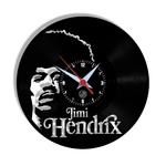 Relógio de Parede Arte no LP Vinil Jimi Hendrix 30cm