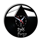 Relógio de Parede Arte no LP Vinil Pink Floyd Dark Side 30cm