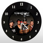 Relógio de Parede - Avenged Sevenfold - em Disco de Vinil - Mr. Rock - Banda Música Heavy Metal