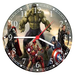 Relógio de Parede Avengers Vingadores Super Heróis
