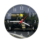 Relógio De Parede Ayrton Senna Fórmula 1 Carros McLaren Arte