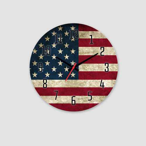Relógio de Parede Bandeira dos EUA
