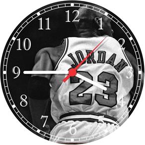 Relógio De Parede Basquete Nba Michael Jordan