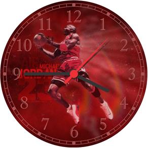Relógio De Parede Basquete Nba Michael Jordan
